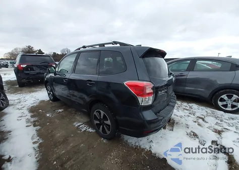 2017 Subaru Forester 2.5I Premium from USA, damaged, VIN JF2SJAECXHH478438